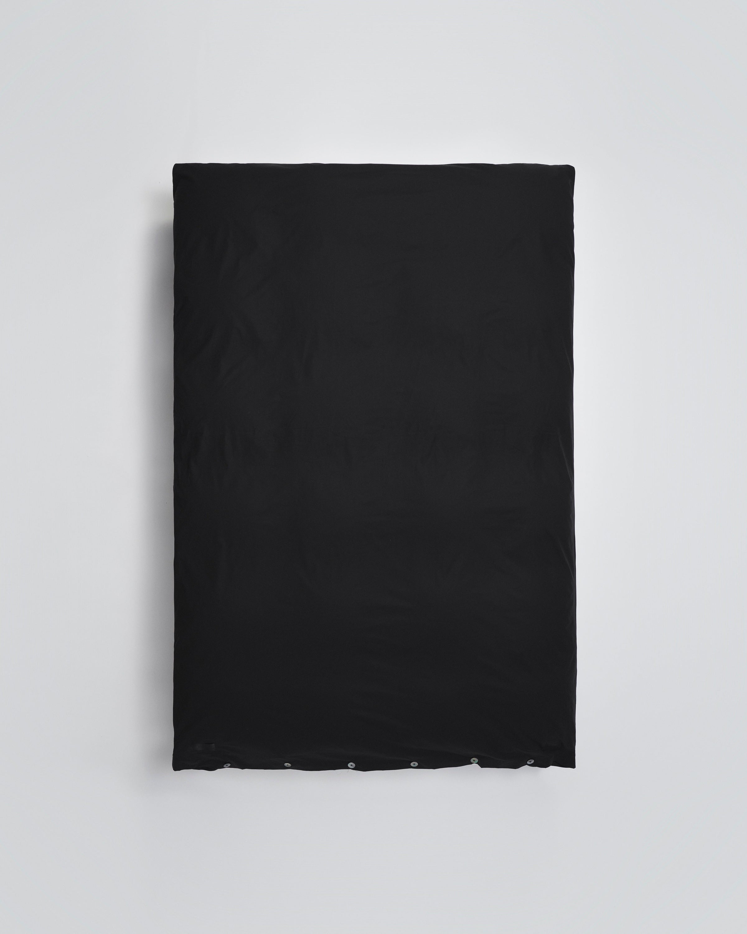 Mother duvet cover | Black Poplin